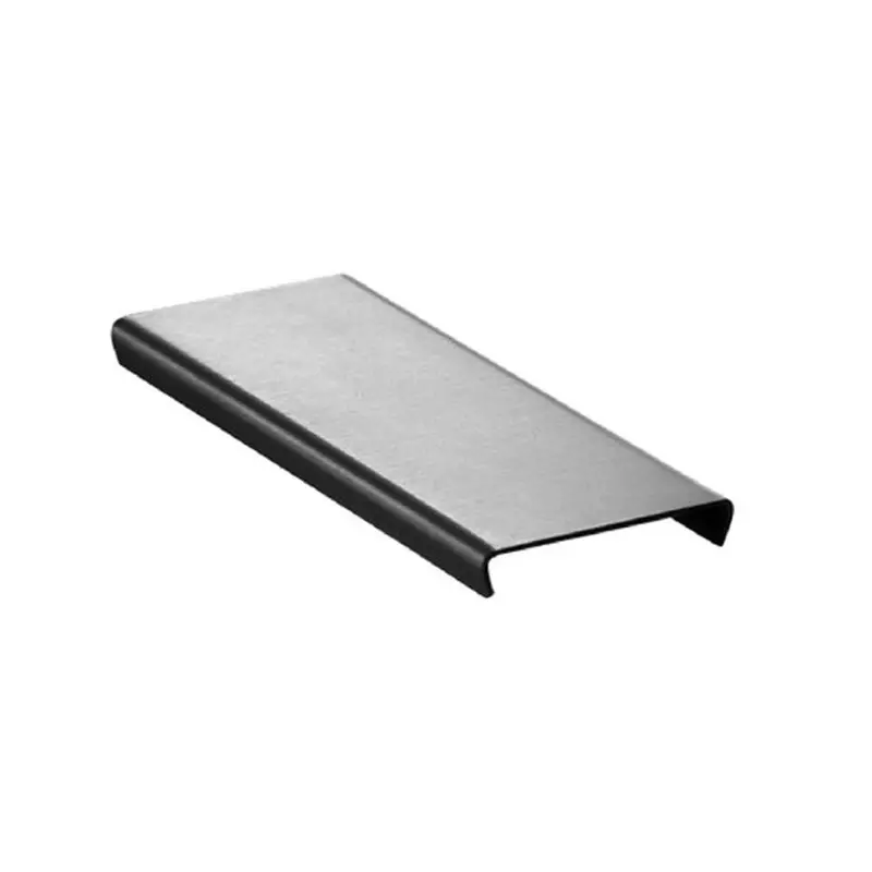 Schluter - KERDI-LINE-FC Cover Plate for Drains - Brushed Stainless Steel (V4) 1-3/8"