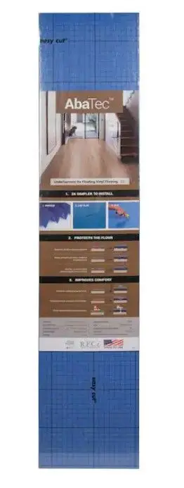 MSI Surfaces Vinyl Acoustic Underlayment Abatec 3-9/10' x 25-7/10' - 1.5 mm (100 sqft)