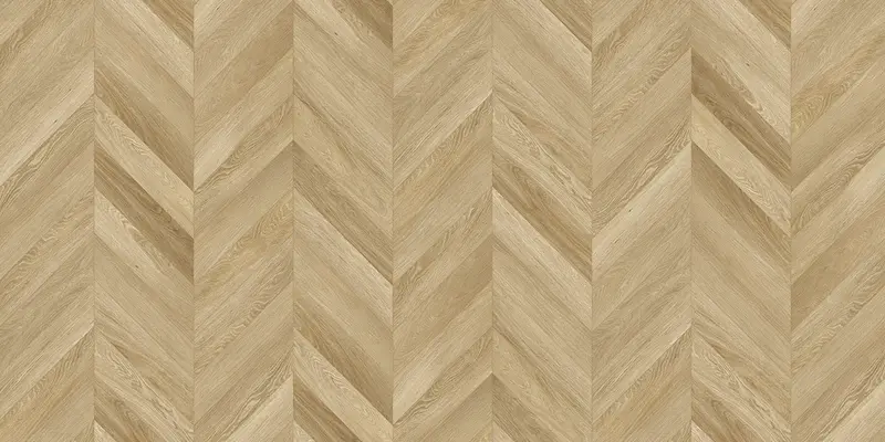 SureWood Chevron - Tan Drop Chevron