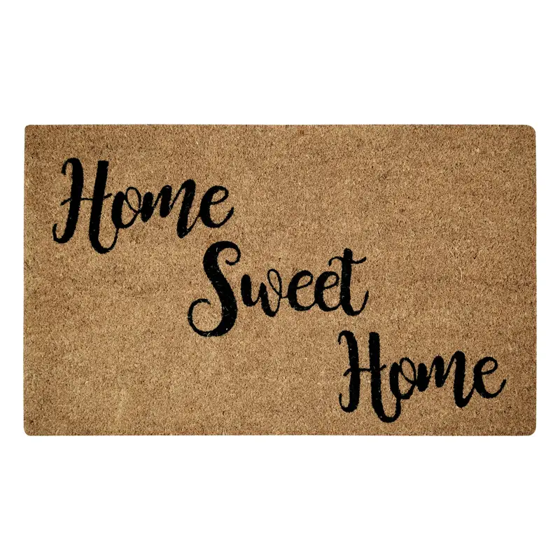 MSI Surfaces Entrance Mat "Home Sweet Home" Coir 18" x 30"
