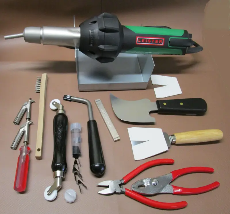 Leister - 1C Basic Floor Welder Kit Triac ST with 100.303 Nozzle
