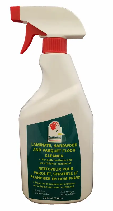 R&D - Woodpecker Laminate, Hardwood and Parquet Floor Cleaner Spray Bottle - 775 ml