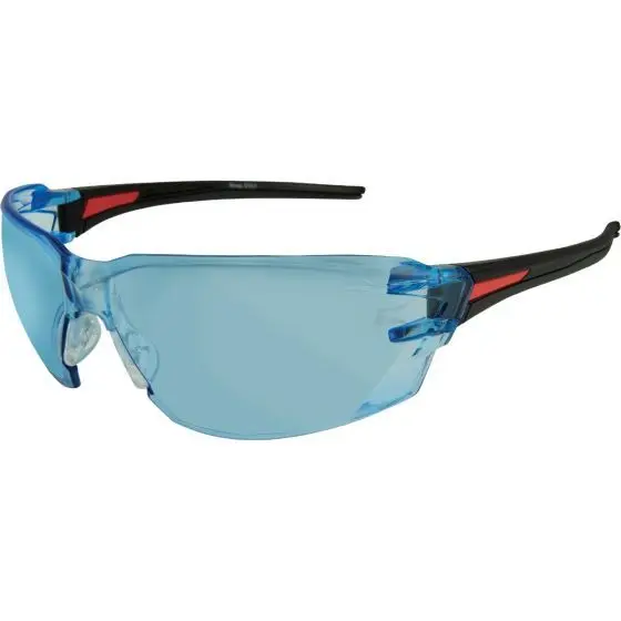 Wolf Peak Tinted Safety Glasses Nevosa with Light Blue Lenses
