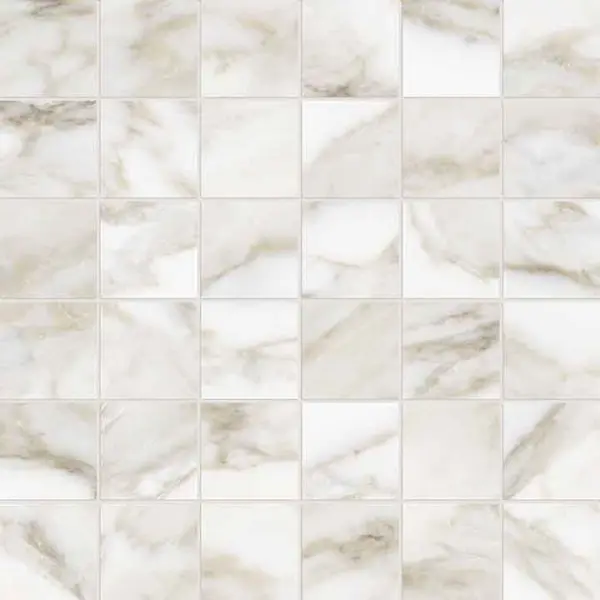 Valencia - Calacatta Paonazzo 2x2 Mosaic