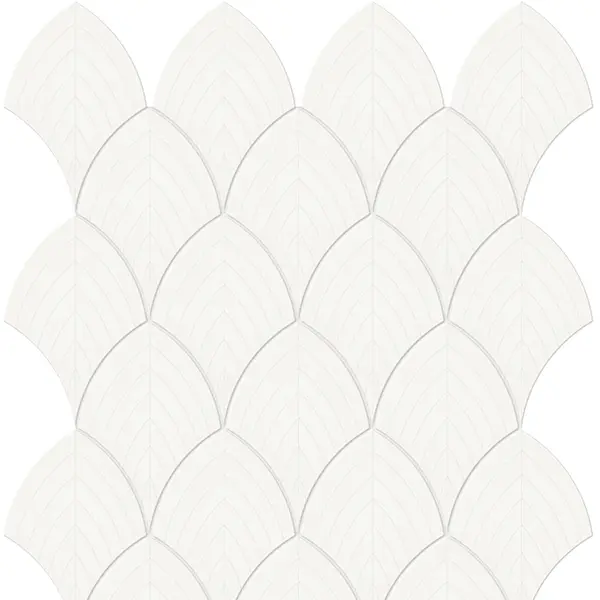 Soho - Canvas White Scallop