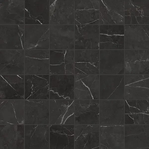 Valencia - Nero Venato 2x2 Mosaic