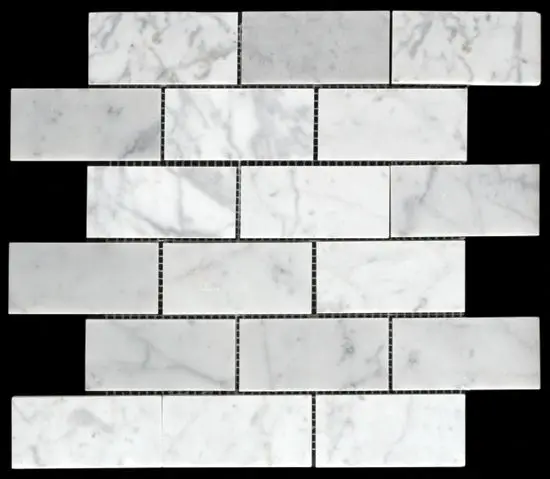 MARBLE Bianco Carrara 2" x 4" Polished