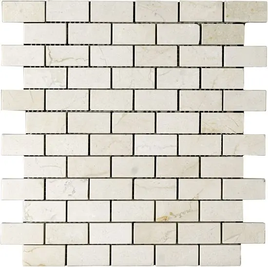 MARBLE Crema Marfil 1" x 2" Polished