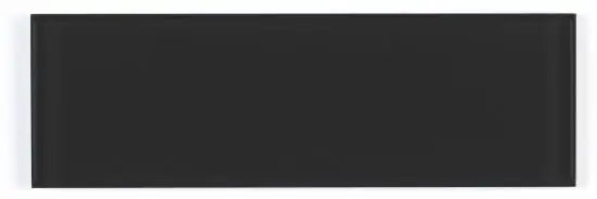 CRISTALLO Black 4" x 16" Gloss