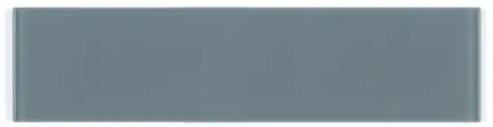 CRISTALLO Teal Blue 4" x 16" Gloss