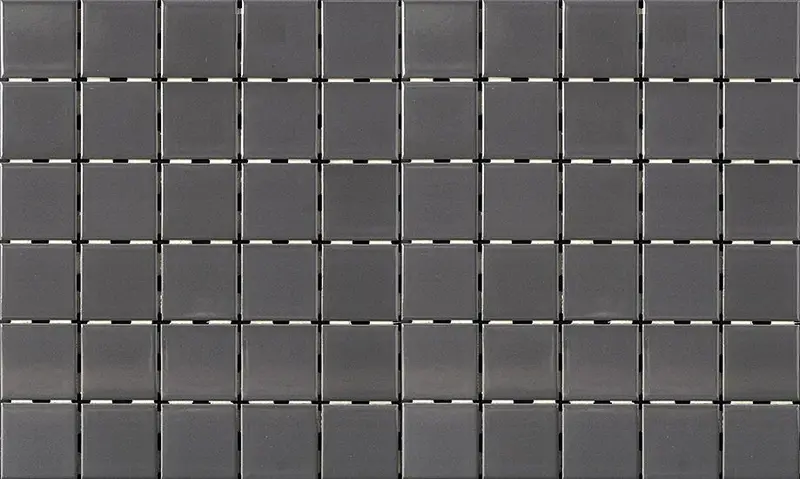ONTARIO Dark Grey 2" x 2" Gloss