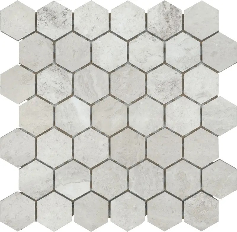 ETERNA Imperial Grey 2" Hexagon Matte