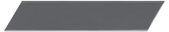 COLOUR AND DIMENSION Dark Grey 2" x 9" Bright