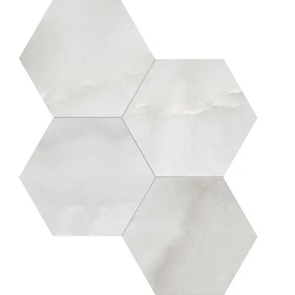 Valencia - Onyx Nuvolato 6 Hexagons Polished
