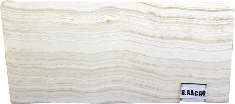 SLABS MARBLE - Onice Ivory V/c