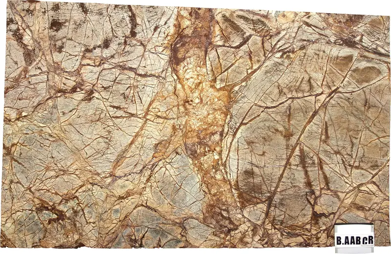 SLABS MARBLE - Rain Brown