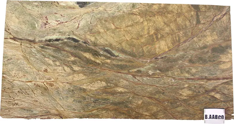 SLABS MARBLE - Rain Green