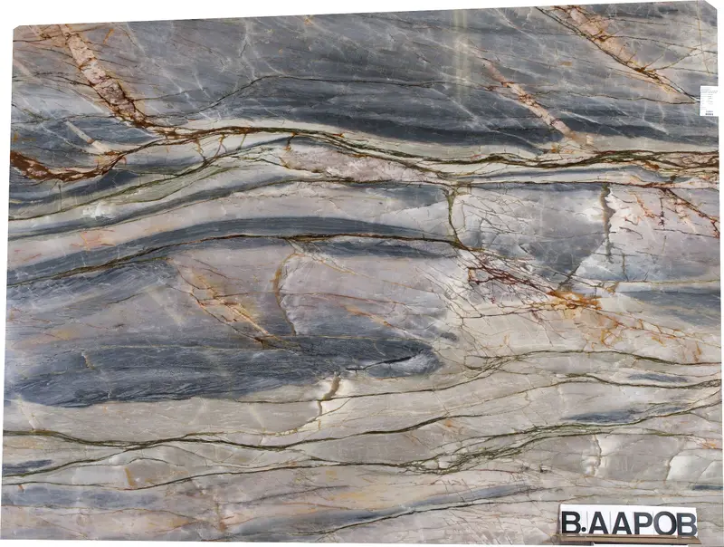 SLABS QUARTZITE - Blue Michelangelo