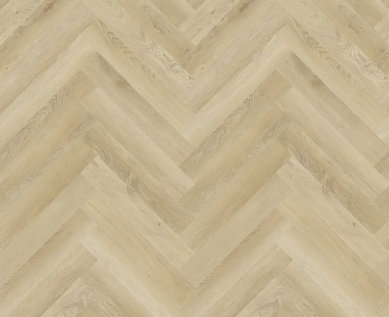 Woden Vinyl Herringbone Collection - H04 Light Champagene