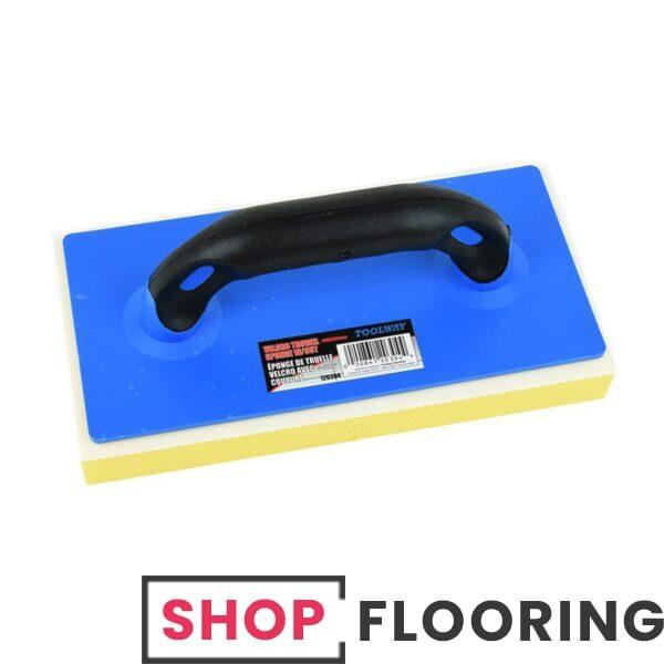 Toolway - Sponge Float With Cuts Velcro Sponge "Removable" 5 1/2" x 11"
